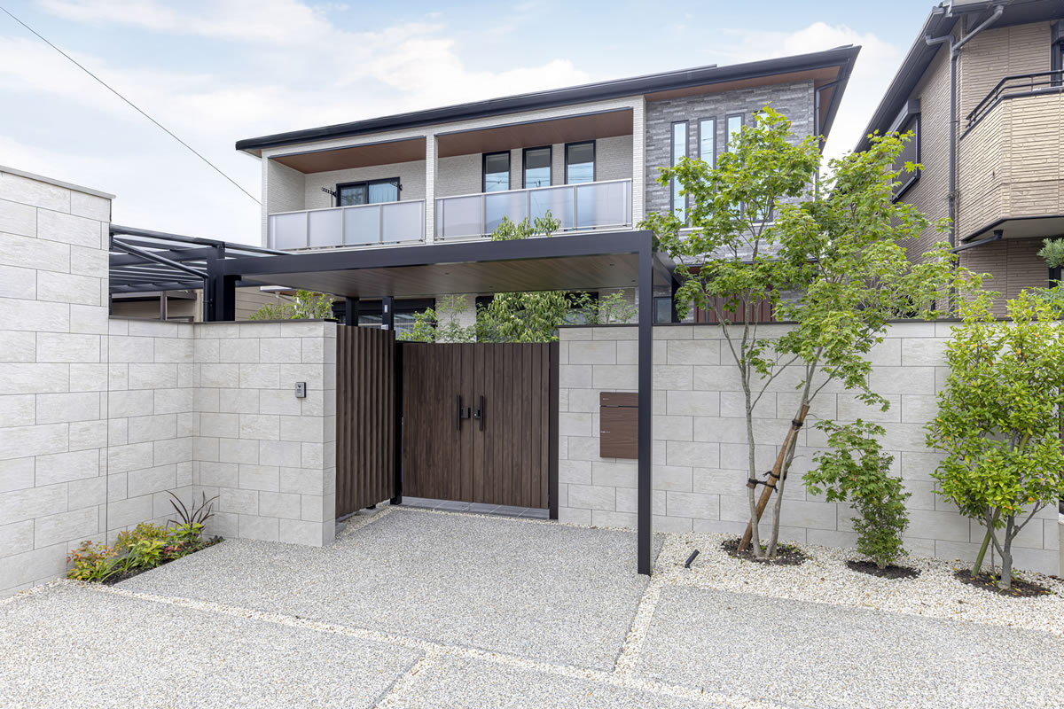 豊造園の外構施工事例